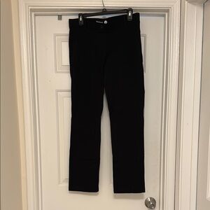 Betabrand Black Straight Leg Pants